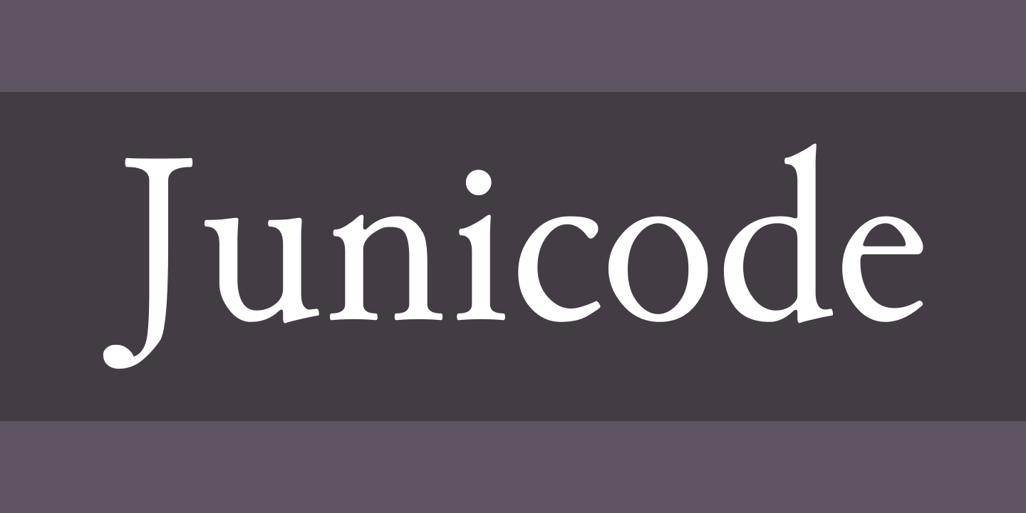 Font Junicode